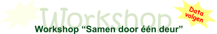 Workshop RelatieTherapie